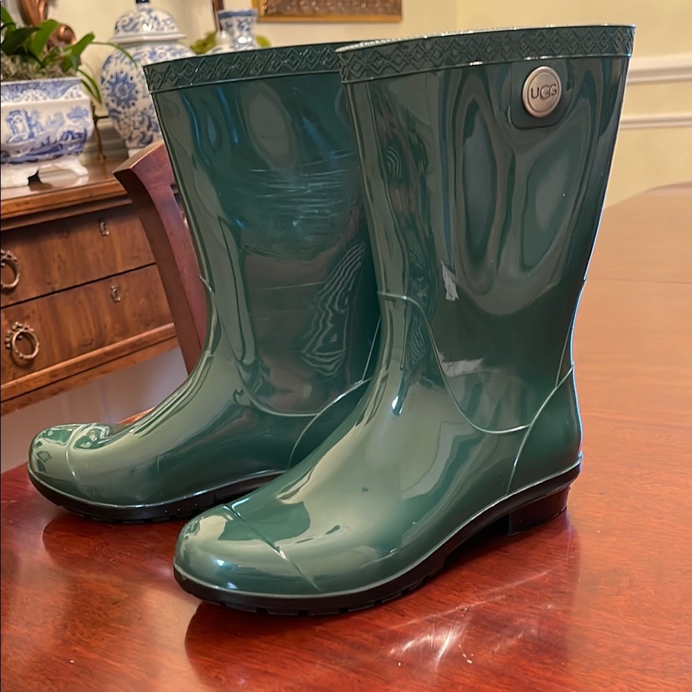 UGG Green Rain Boots